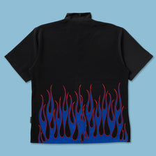 Y2K ACDC Flames Shirt XXL