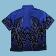 Y2K Tribal Shirt Medium - Double Double Vintage