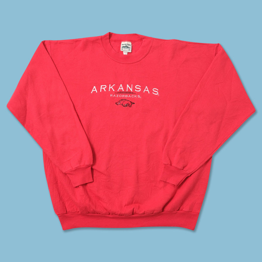 Vintage Arkansas Razorbacks Sweater Large 