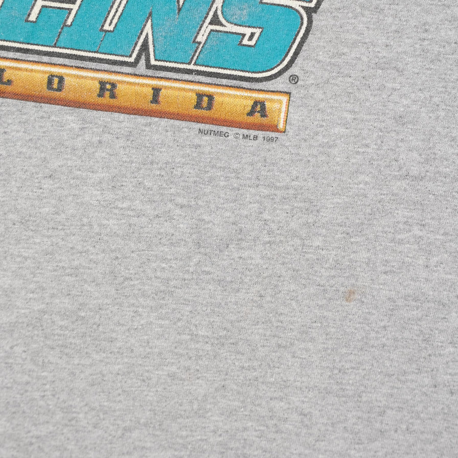 Vintage 1997 Florida Marlins T-Shirt XLarge 