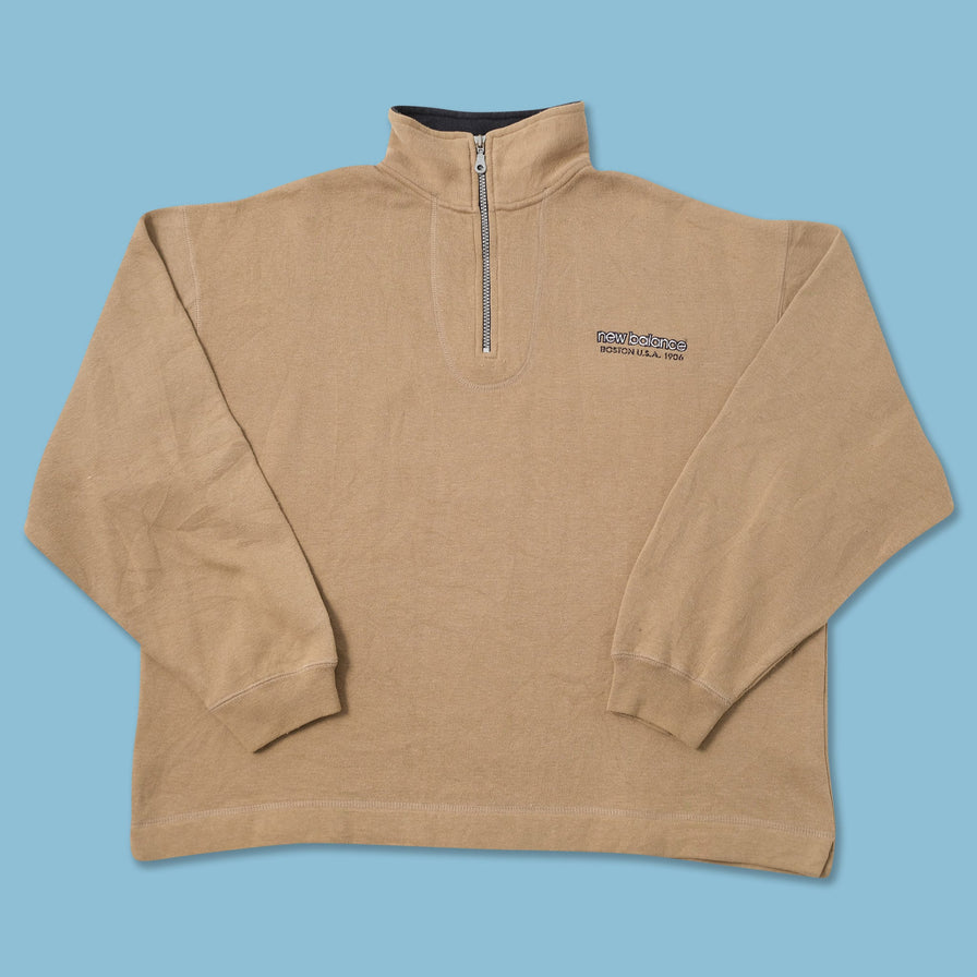Vintage New Balance Q-Zip Sweater XLarge 