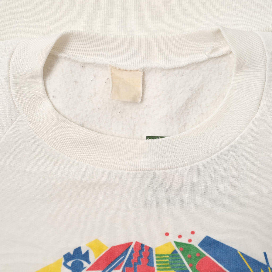 Vintage 1988 World Expo Sweater Small 