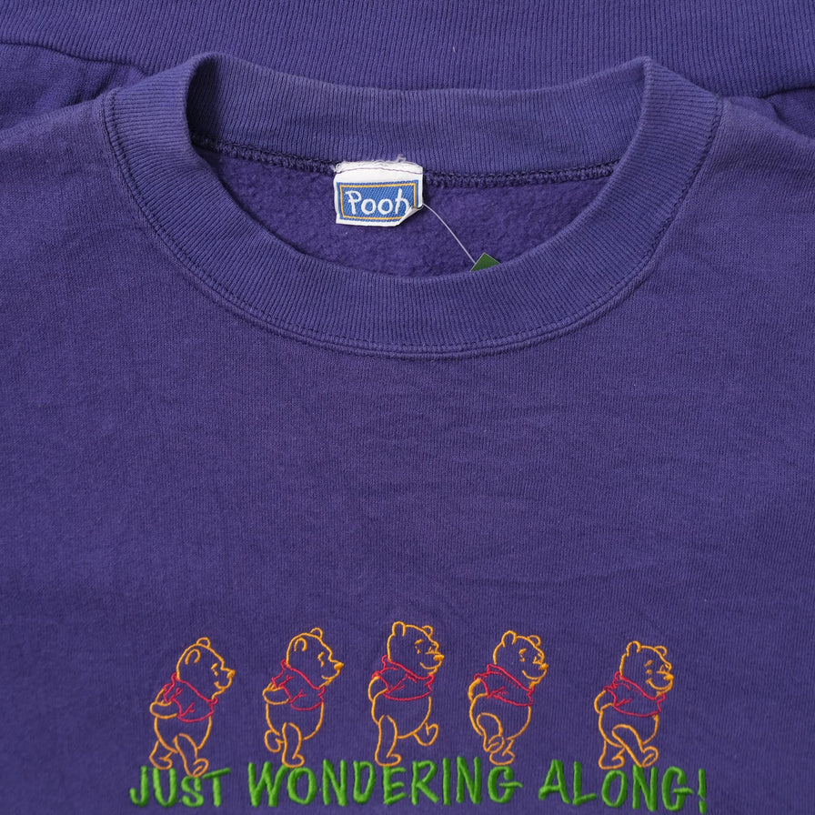 Vintage Winnie Pooh Sweater XLarge 
