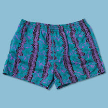 Vintage Pattern Shorts XLarge 