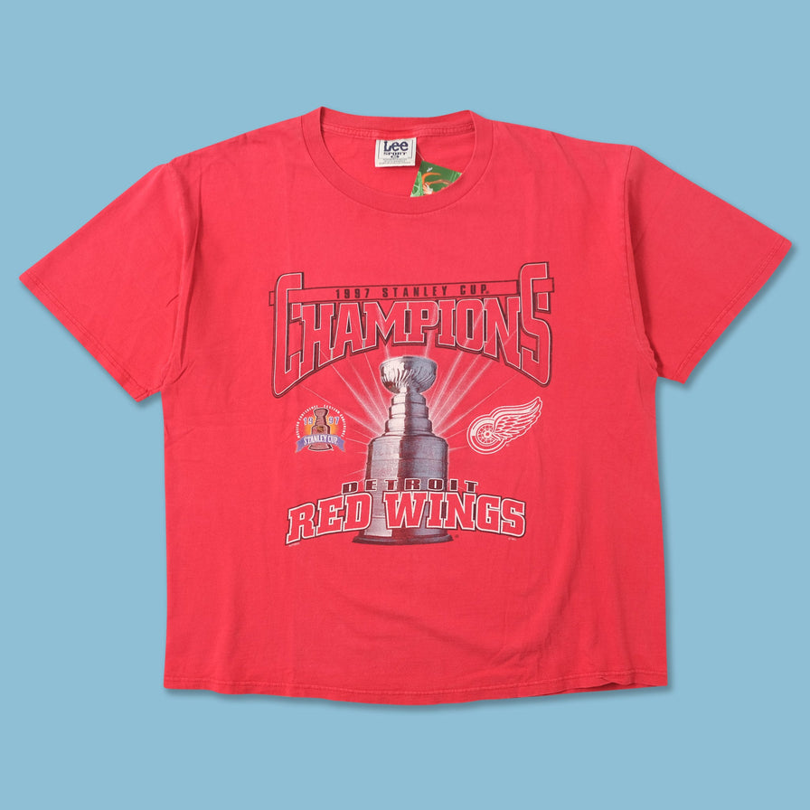 Vintage 1997 Detroit Red Wings T-Shirt XLarge 