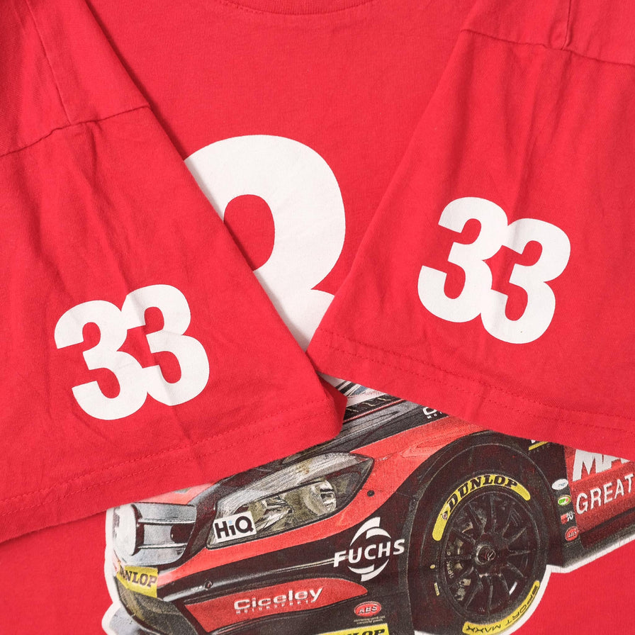 Vintage Adam Morgan Racing T-Shirt XLarge 