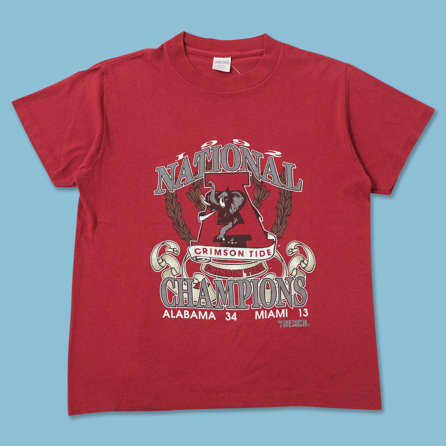 Vintage 1992 Alabama Crimson Tide T-Shirt Small 