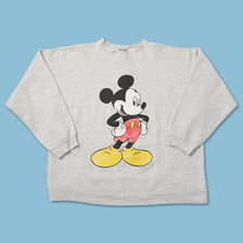 Vintage Mickey Mouse Sweater Large 