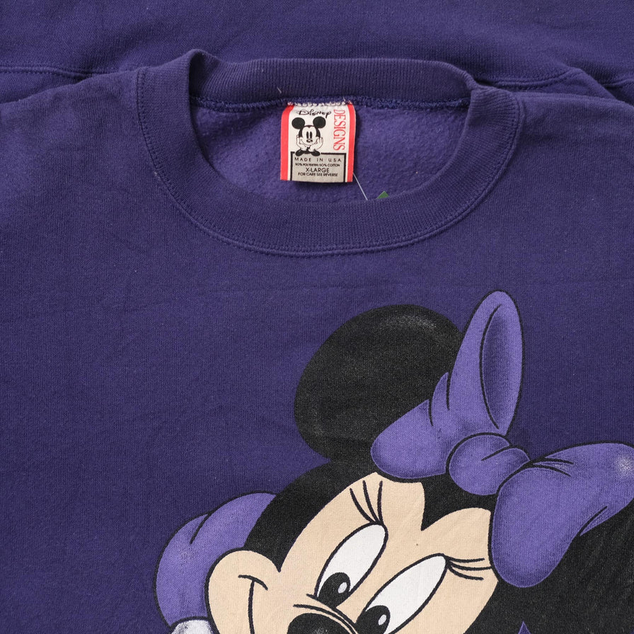 Vintage Minnie Mouse Sweater XLarge 