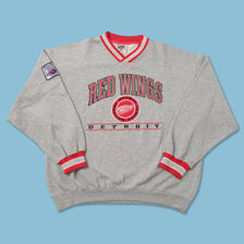 Vintage Detroit Red Wings Sweater Large 