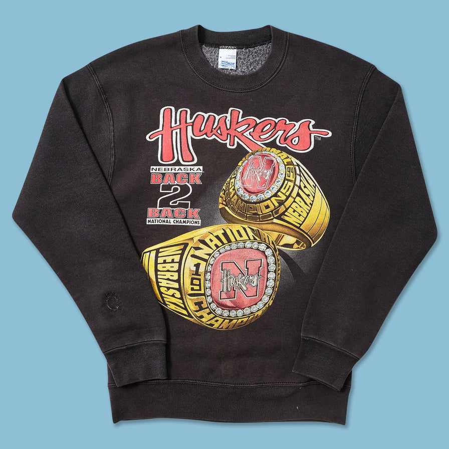 Vintage Salem Nebraska Huskers Sweater Small 