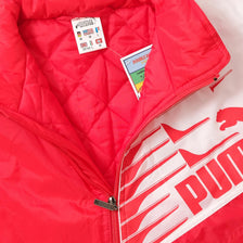 Vintage Puma Padded Coat Medium 