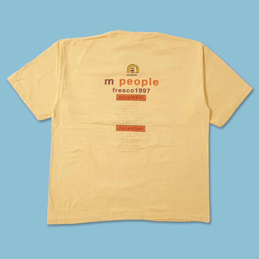 Vintage M People Fresco Tour T-Shirt XLarge 