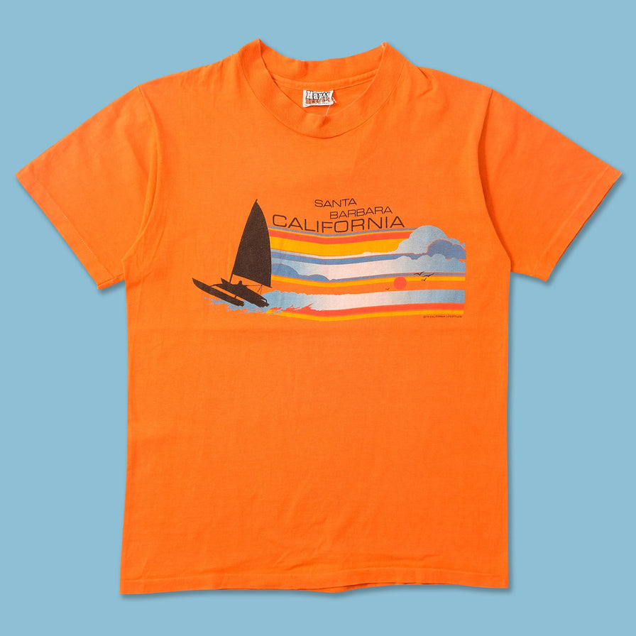 Vintage Women's Santa Barbara California T-Shirt Medium 