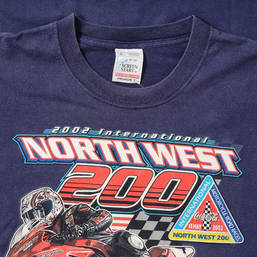 2002 Northwest 200 Racing T-Shirt Large 