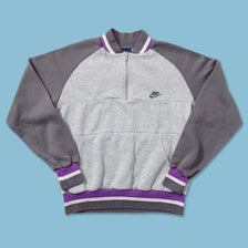 80s Nike Q-Zip Sweater Small 