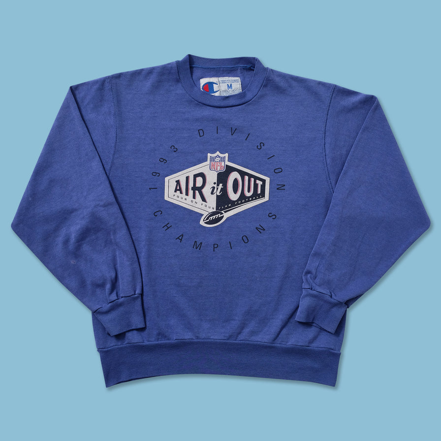 Vintage Champion NFL Air It Out Sweater Small 
