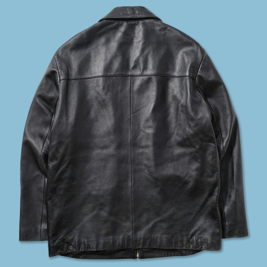 Vintage Mercedes Benz Leather Jacket Large 