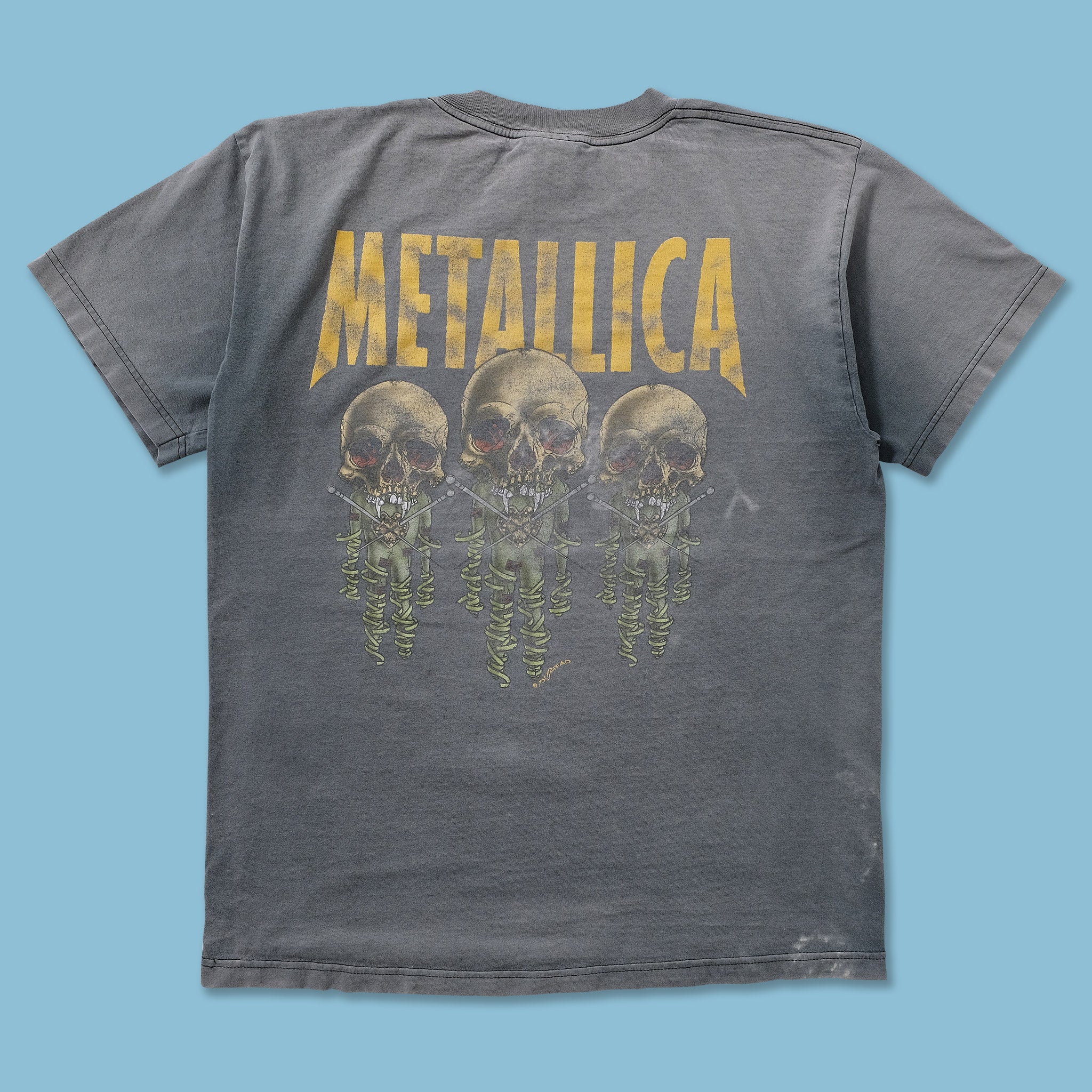Vintage Metallica Fixxxer Pushead T-Shirt Medium | Double Double 