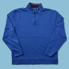 Vintage Tommy Hilfiger Q-Zip Sweater XLarge 