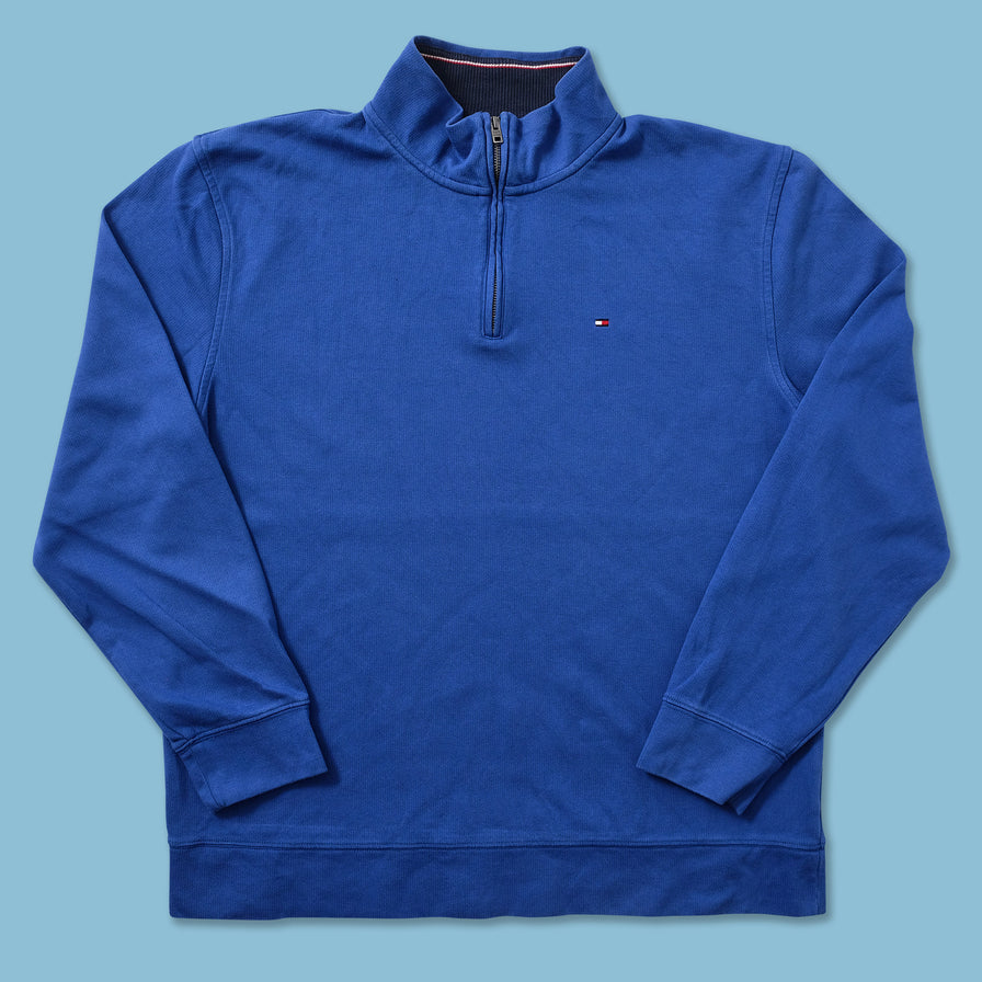 Vintage Tommy Hilfiger Q-Zip Sweater XLarge 