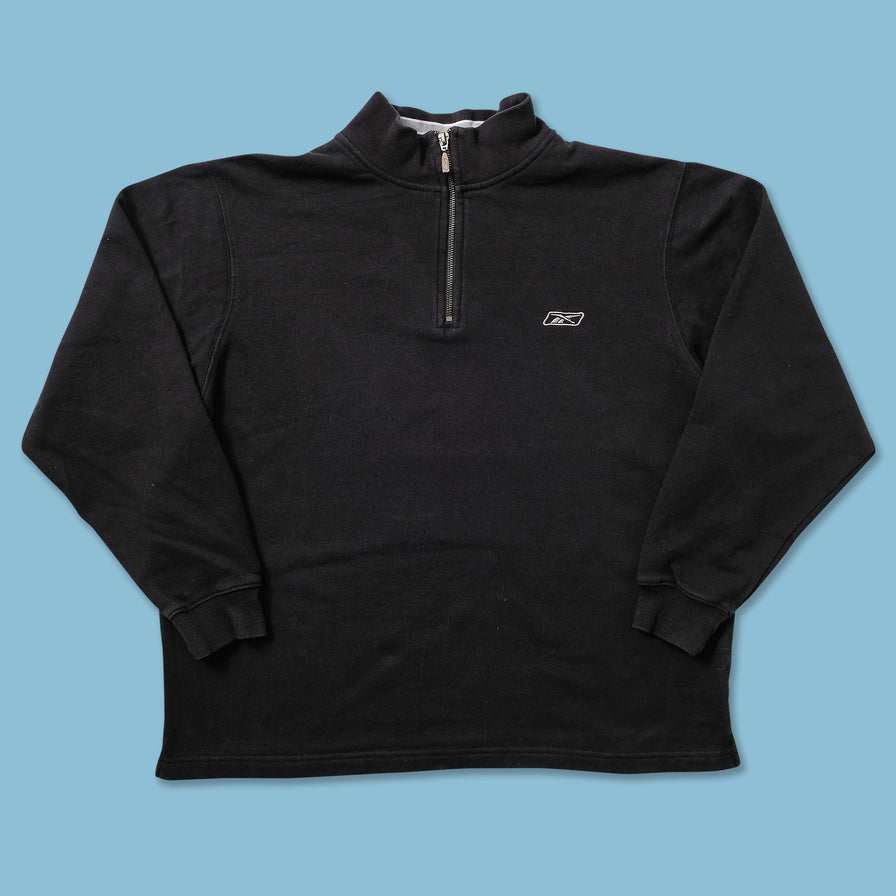 Vintage Reebok Q-Zip Sweater Large 