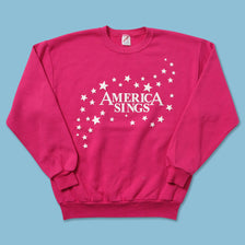 Vintage America Strings Sweater Medium 