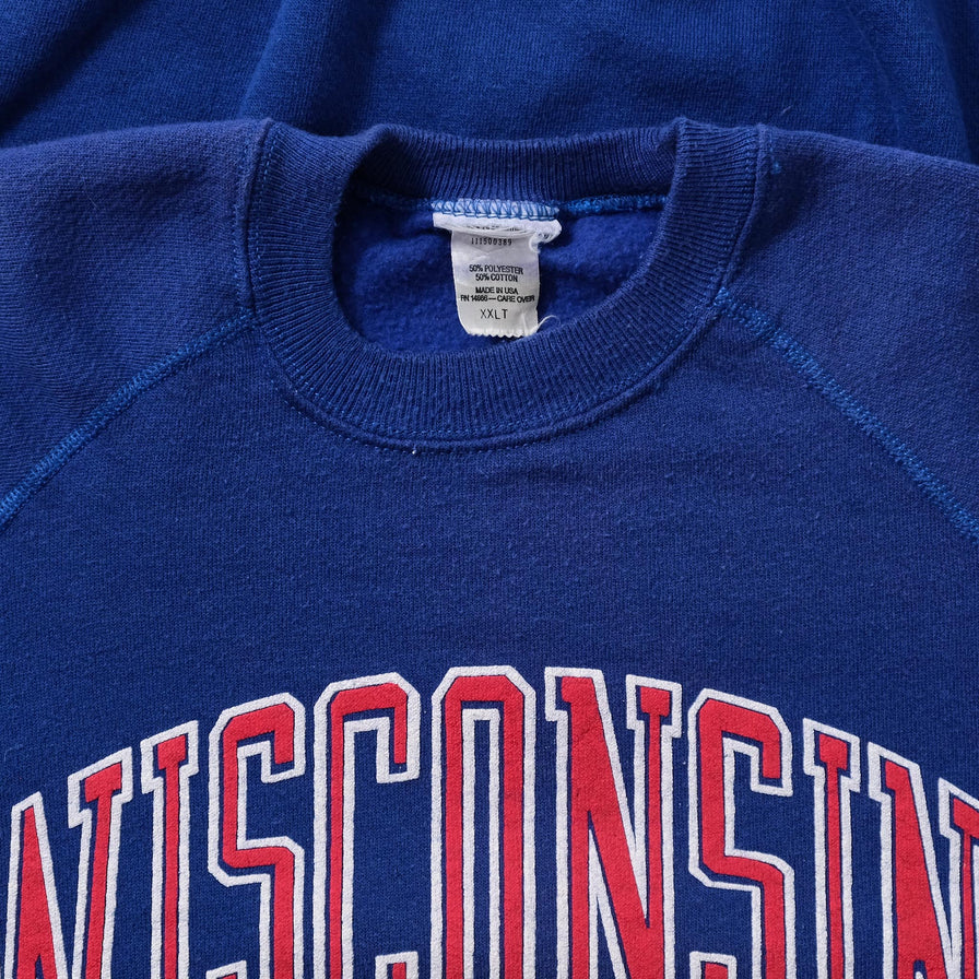 Vintage Wisconsin Badgers Sweater Large 