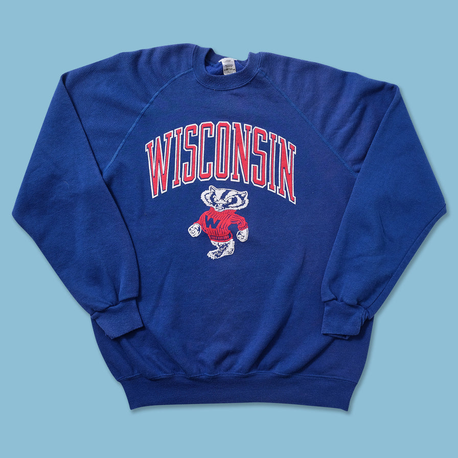 Vintage Wisconsin Badgers Sweater Large 