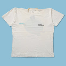 Vintage Siemens Airport Engineering T-Shirt XLarge 