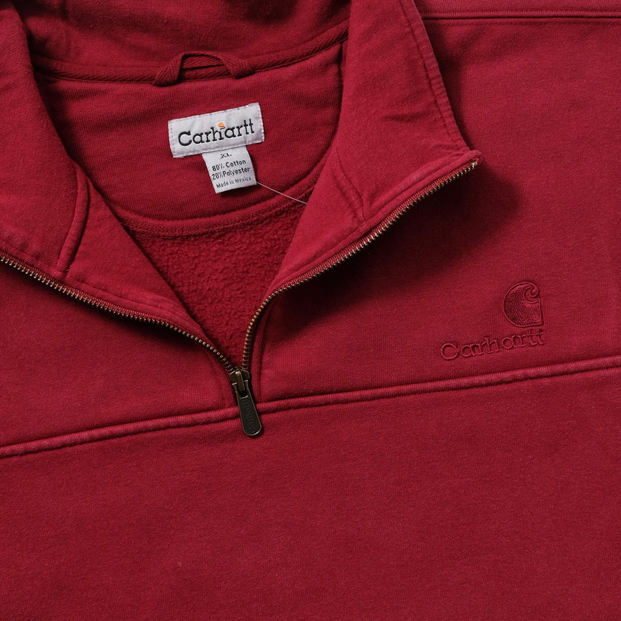 Vintage Carhartt Q-Zip Sweater XXL 