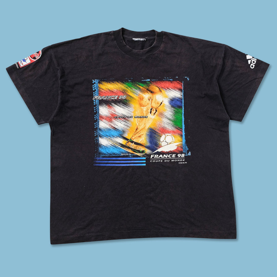 1998 adidas World Cup T-Shirt XXL - Double Double Vintage