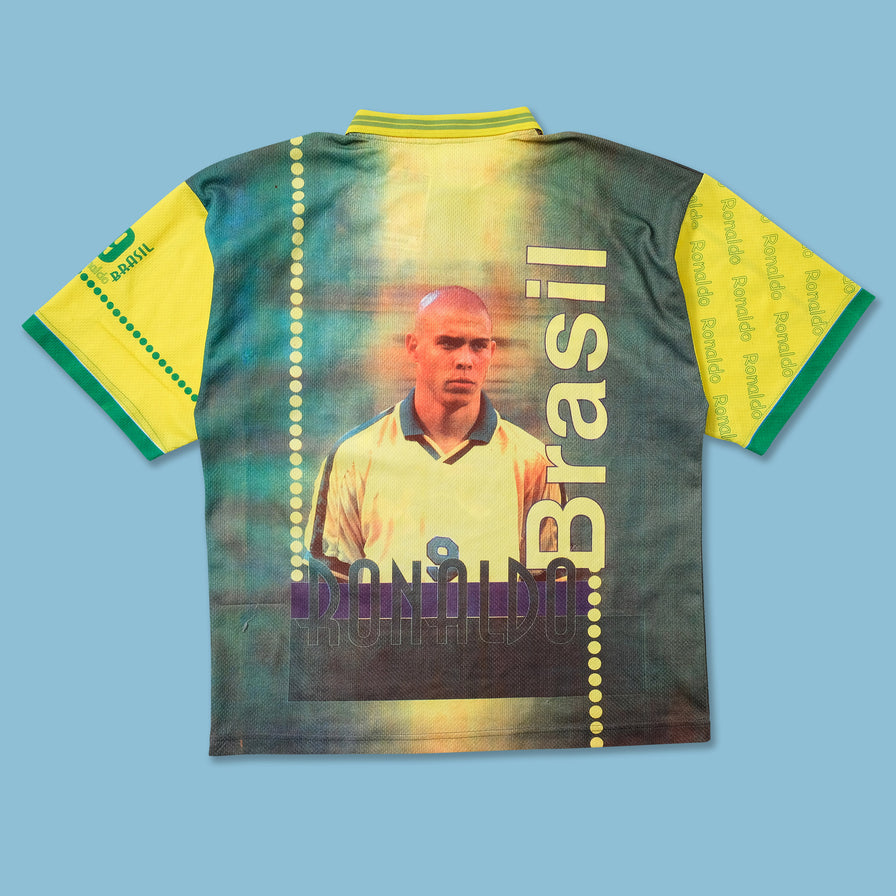 Vintage Ronaldo Fan Jersey Large - Double Double Vintage