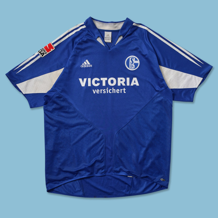 2004 adidas FC Schalke 04 Jersey XLarge - Double Double Vintage