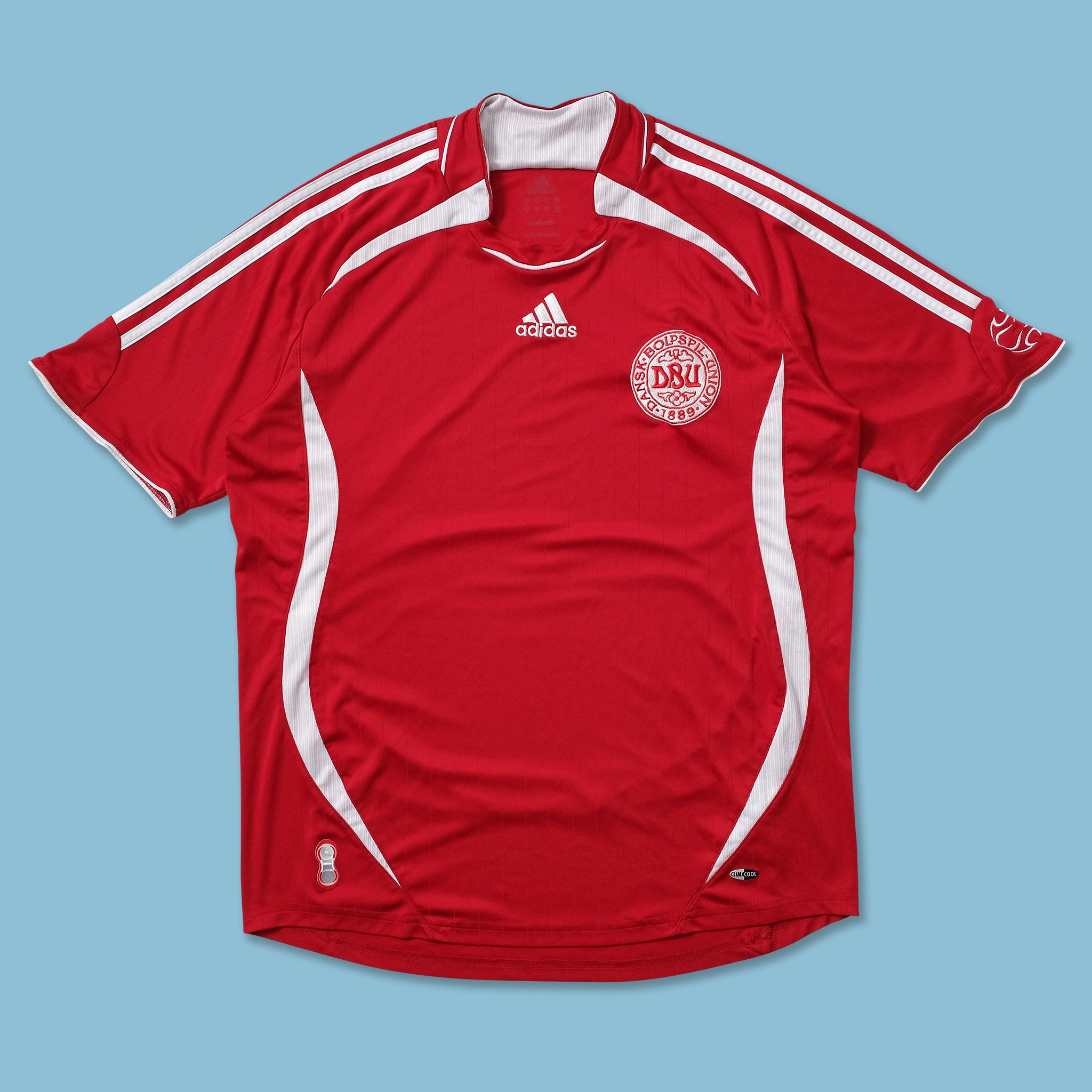 2006 adidas Denmark Jersey Medium | Double Double Vintage