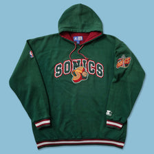Vintage Starter Seattle Super Sonics Hoody XLarge - Double Double Vintage