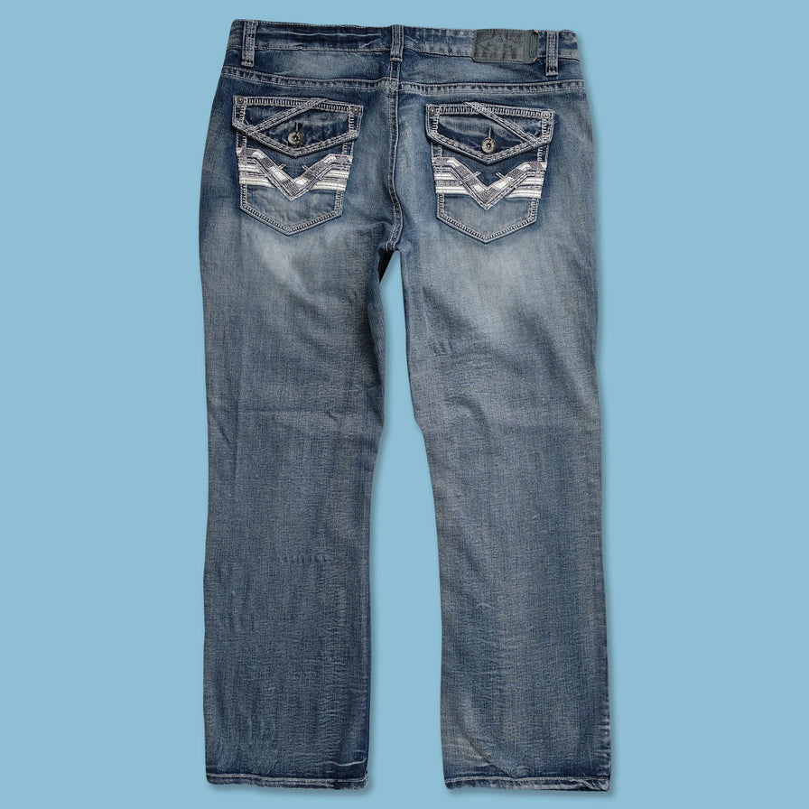 Y2K Denim Pants 36x30 - Double Double Vintage