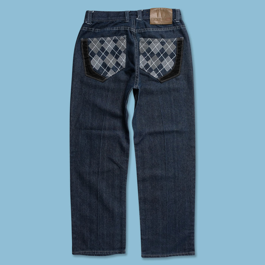 Y2K Denim Pants 29x28 - Double Double Vintage