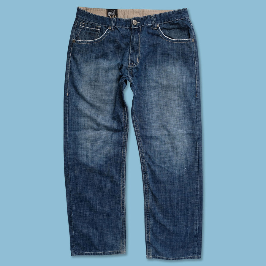 Y2K Denim Pants 38x32 - Double Double Vintage