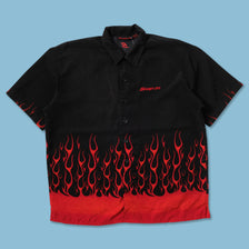 Y2K Flames Shirt XXL