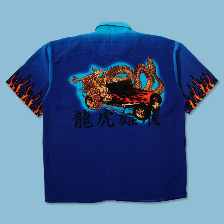 Y2K Car Shirt XLarge - Double Double Vintage