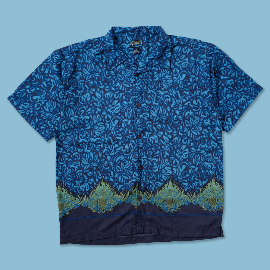 Y2K Floral Shirt Large - Double Double Vintage