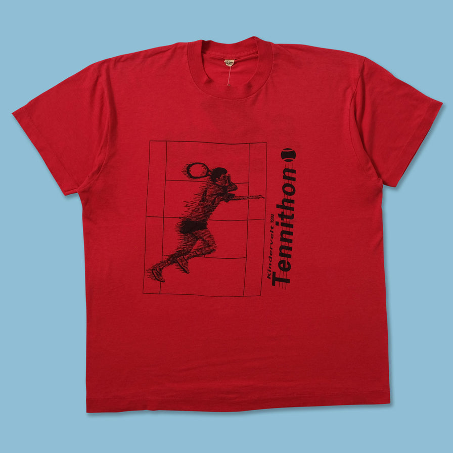1992 Tennithon T-Shirt Medium - Double Double Vintage