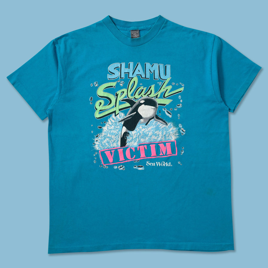 1991 Shamu Sea World T-Shirt XLarge - Double Double Vintage