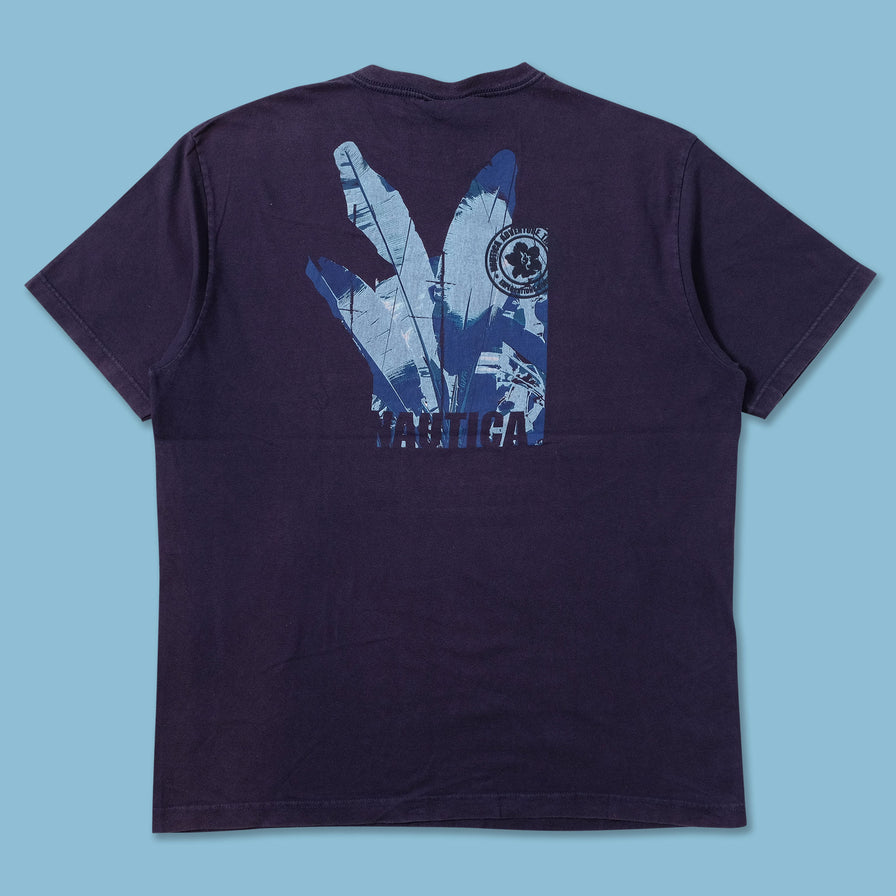 Vintage Nautica T-Shirt Large - Double Double Vintage
