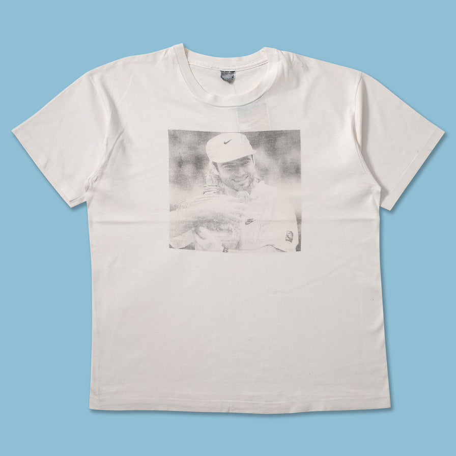 Vintage Andre Agassi T-Shirt Large - Double Double Vintage