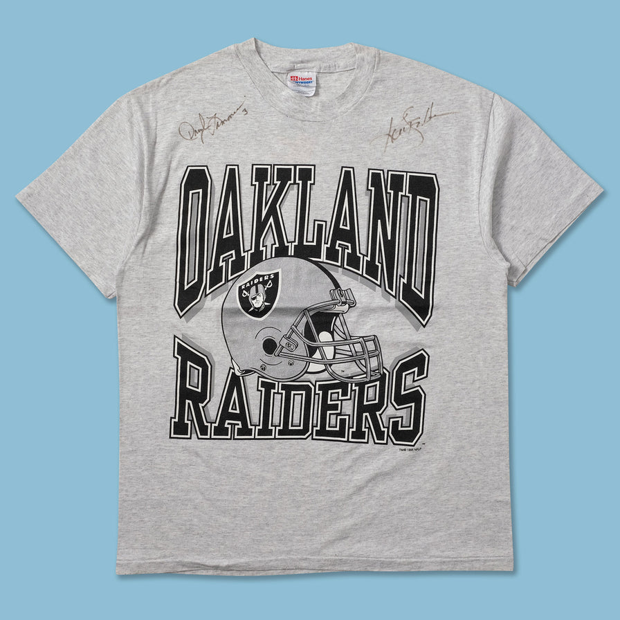 1995 Oakland Raiders T-Shirt Large - Double Double Vintage