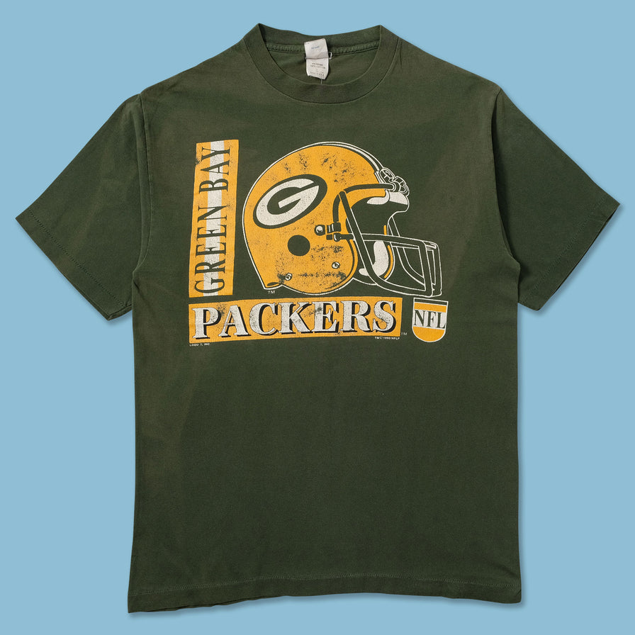 1990 Greenbay Packers T-Shirt Large - Double Double Vintage