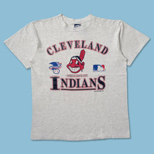 1995 Cleveland Indians T-Shirt Large - Double Double Vintage
