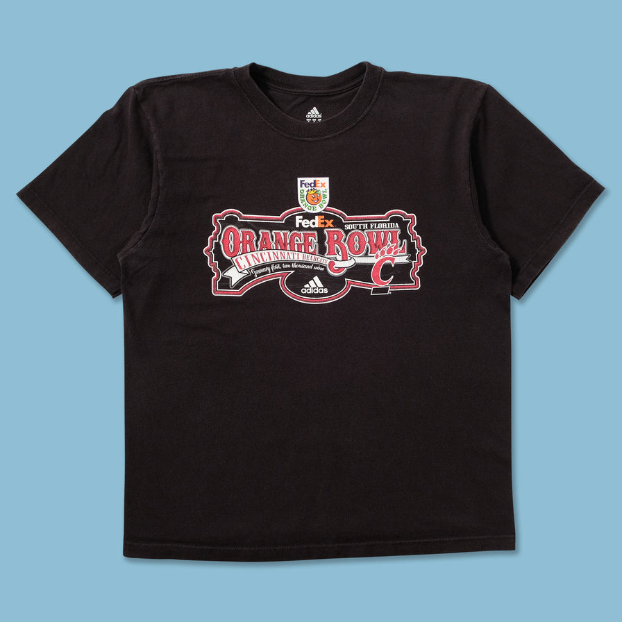 2009 adidas Cincinnati Bearcats T-Shirt Medium - Double Double Vintage